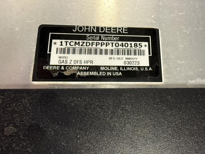 John Deere 9.6 MCS DFS HOPPE