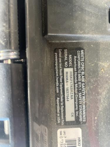 Honda HRX217HZA