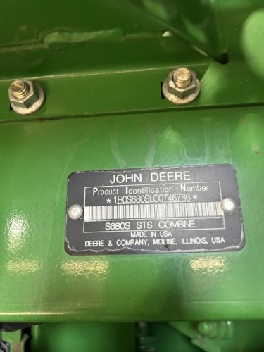 John Deere S680