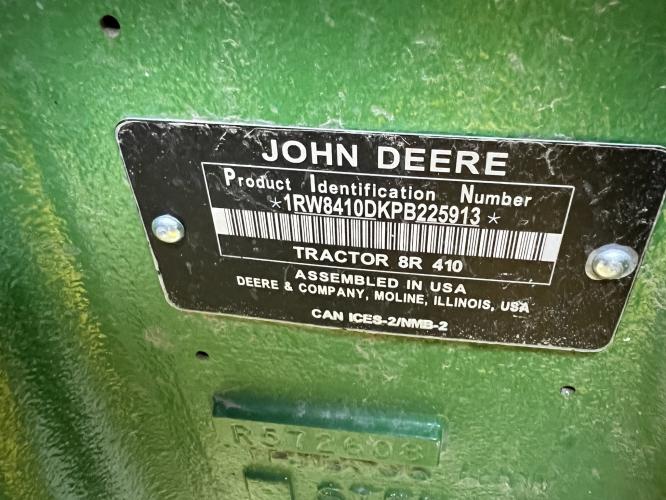 John Deere 8R 410