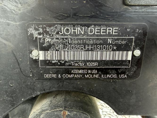 John Deere 1025R