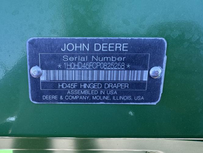 John Deere HD45F