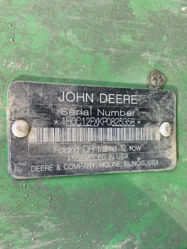 John Deere C12F StalkMaster