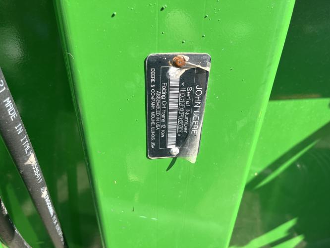 John Deere C12F StalkMaster