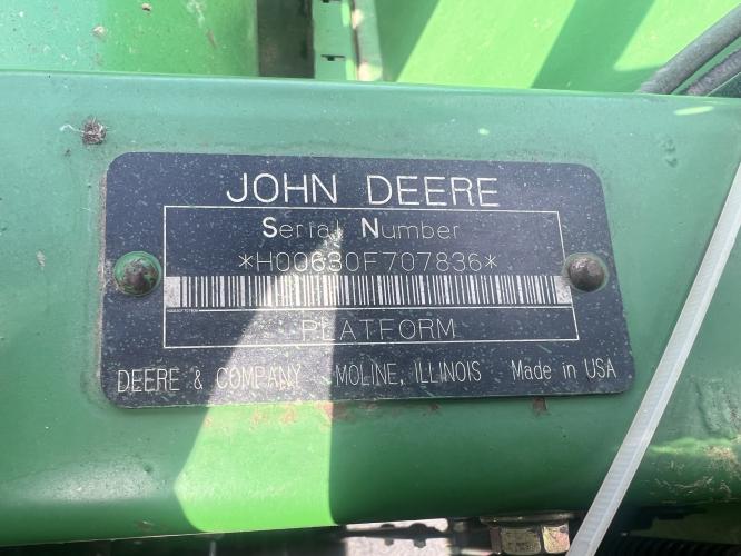 John Deere 630F